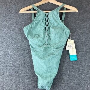 NWT Gottex Turkiz One Piece Swimsuit‎ Womens 38 Sage Green Lined Cups